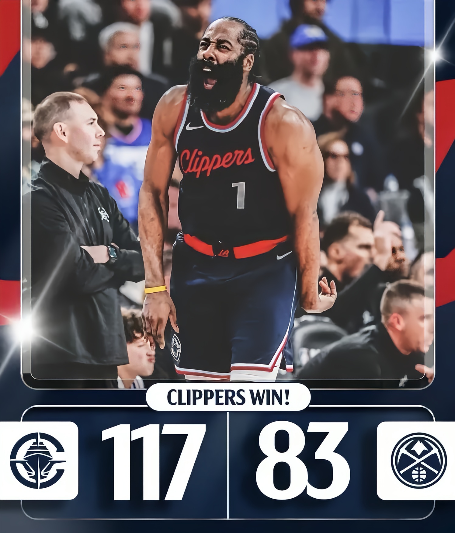 关于关键时刻突围战来临，洛杉矶快船围绕中超伤情更新，悬念犹存，控场能力受关注的信息